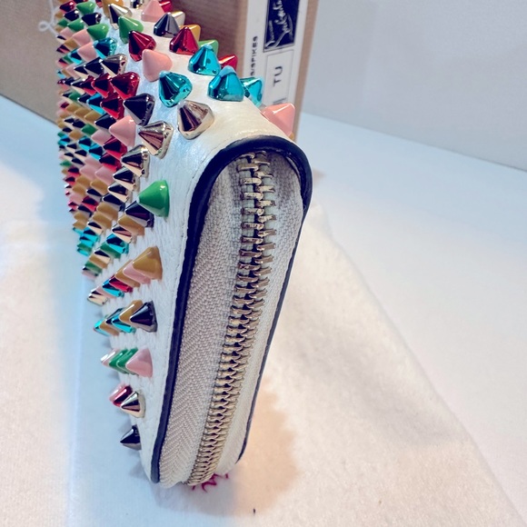 Christian Louboutin's Panettone Zip Around Wallet - Picture 2 of 13